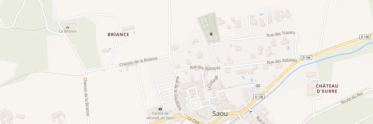 Plan du 5060 Travers à Saou
