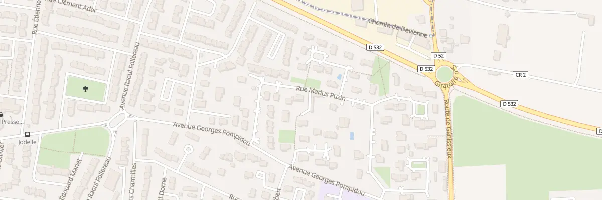 Plan du 9002 All 1 Marius Puzin à Romans-sur-Isère