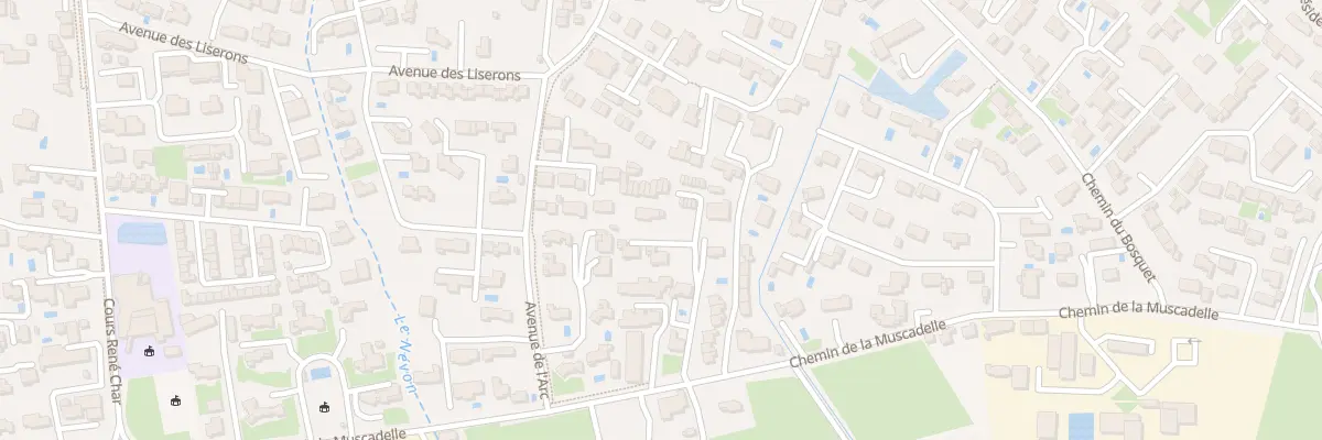 Plan du 665B Che de la Muscadelle à L’Isle-sur-la-Sorgue