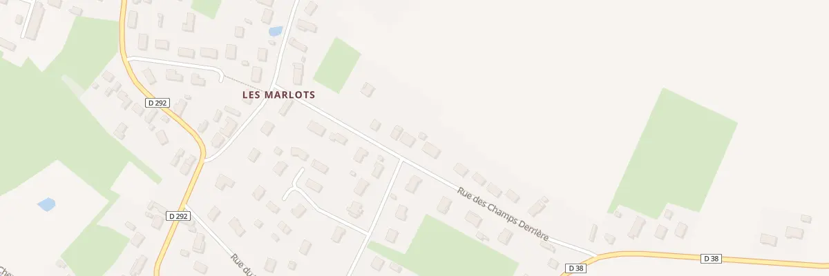 Plan du 14 Rue des Champs Derriere à Saint-Martin-en-Bresse