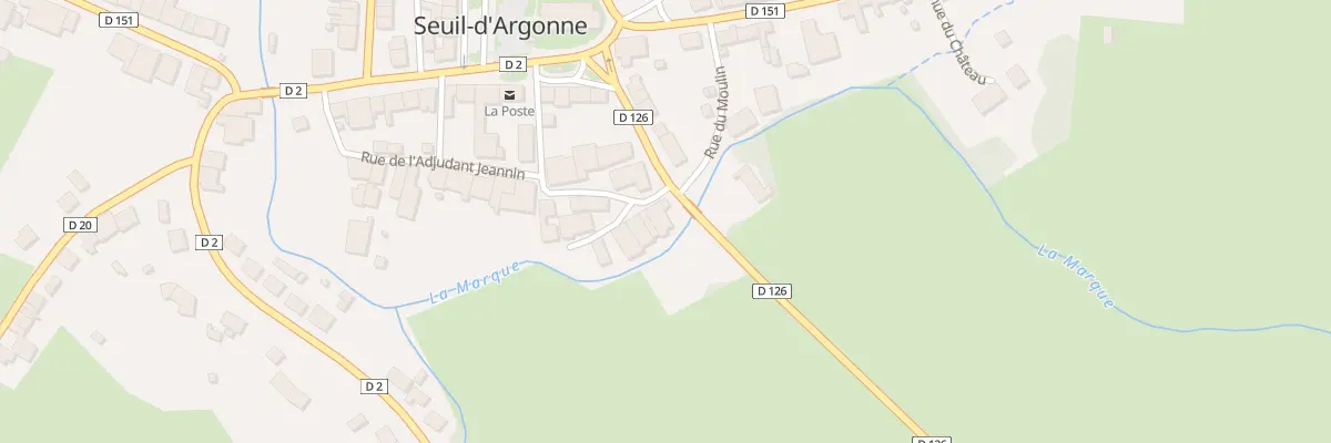 Plan du 15 Rue du Lieutenant Col Bauclin à Seuil-d’Argonne