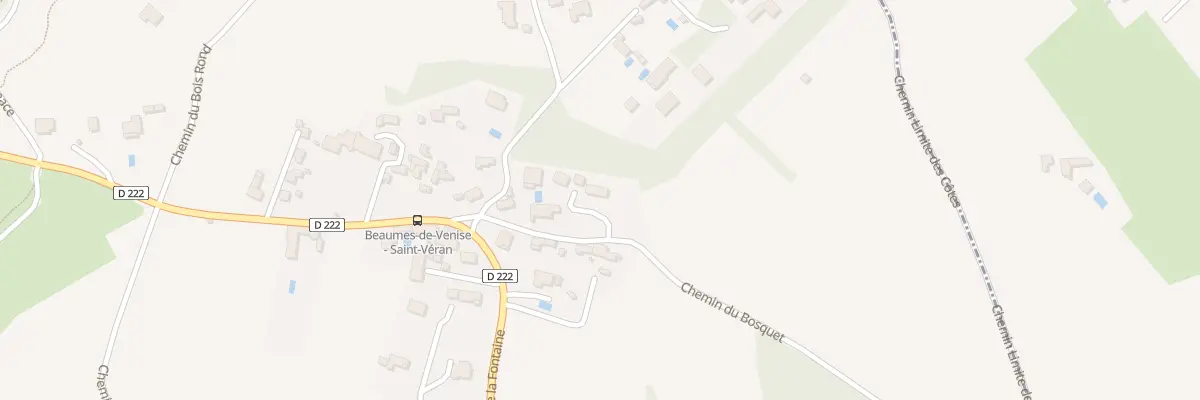 Plan du 5097 Les Cotes à Beaumes-de-Venise