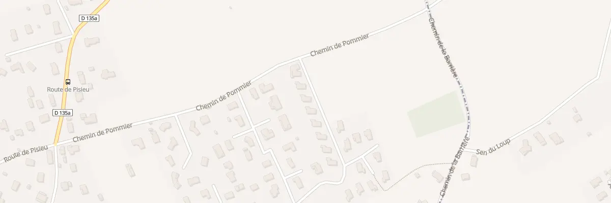 Plan du 3 Che de la Tour du Diable à Beaurepaire