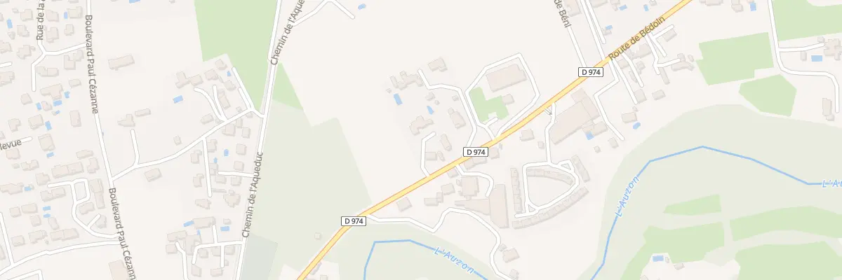 Plan du 363 Rte de Bédoin à Carpentras