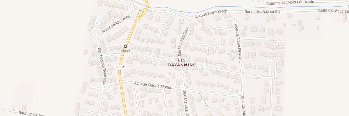 Plan du 14 Rue Henri Matisse à Bourg-de-Péage