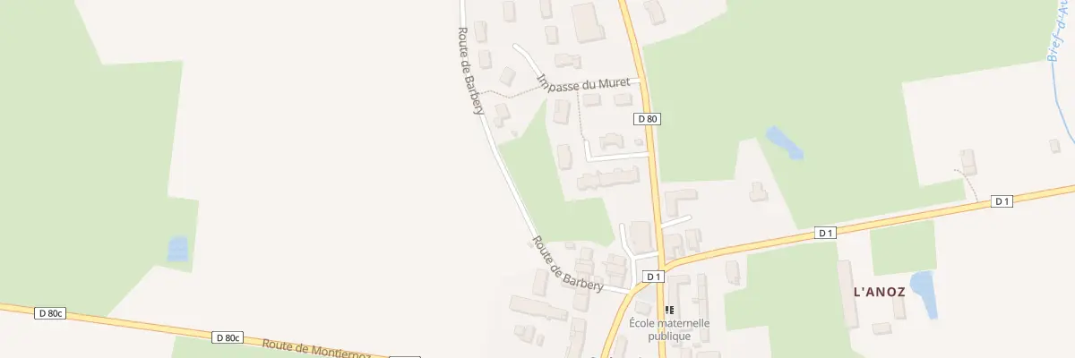 Plan du 126 Rte de Barbery à Saint-Jean-sur-Reyssouze