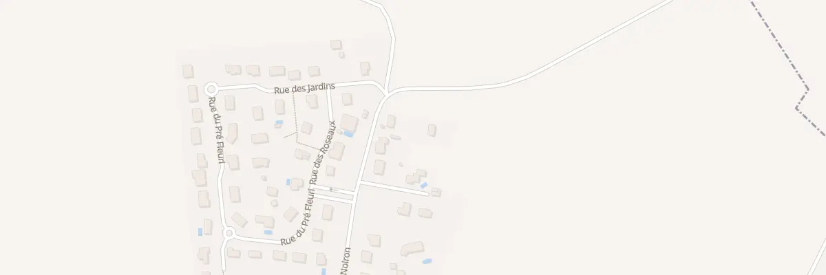 Plan du 28 Rue de Noiron à Savouges