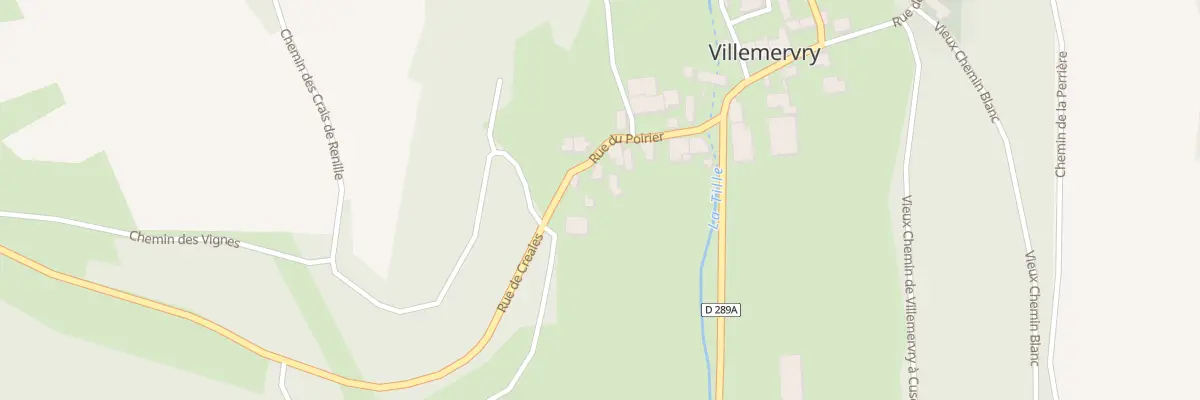 Plan du 11 Rue du Poirier à Vals-des-Tilles
