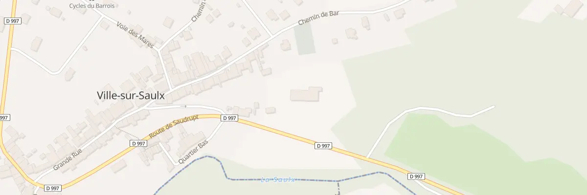 Plan du 5 Rte de Saudrupt à Ville-sur-Saulx