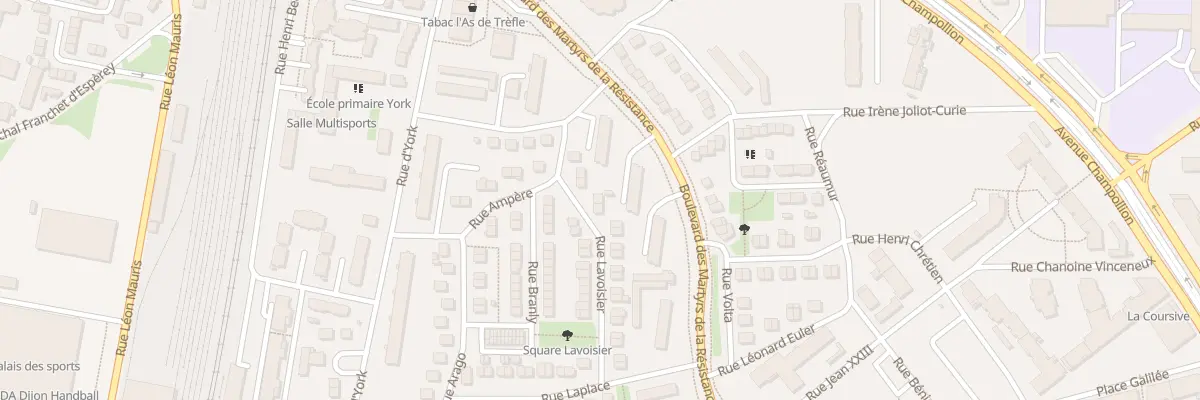 Plan du 32 Rue Lavoisier à Dijon