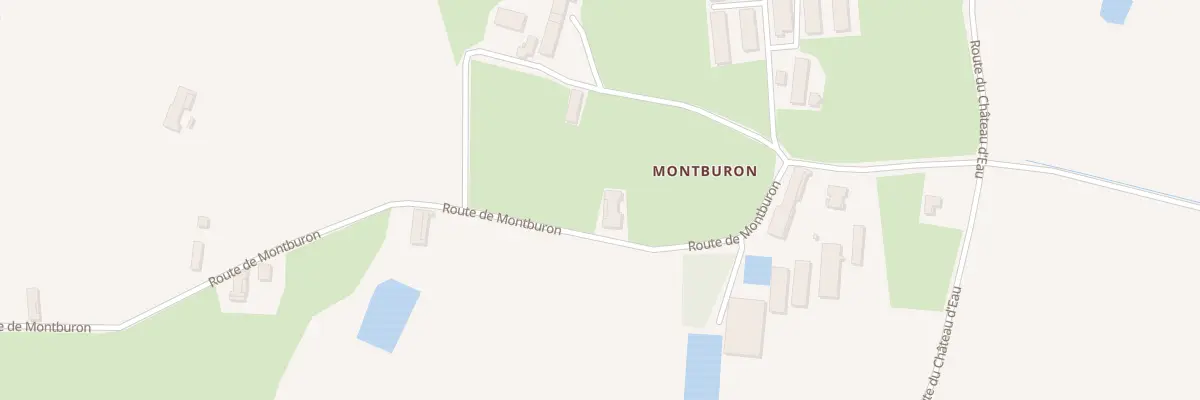 Plan du 362 Rte de Montburon à Confrançon