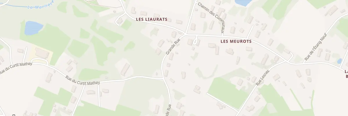 Plan du 363 Rue Grande Rue à Saint-Vincent-en-Bresse