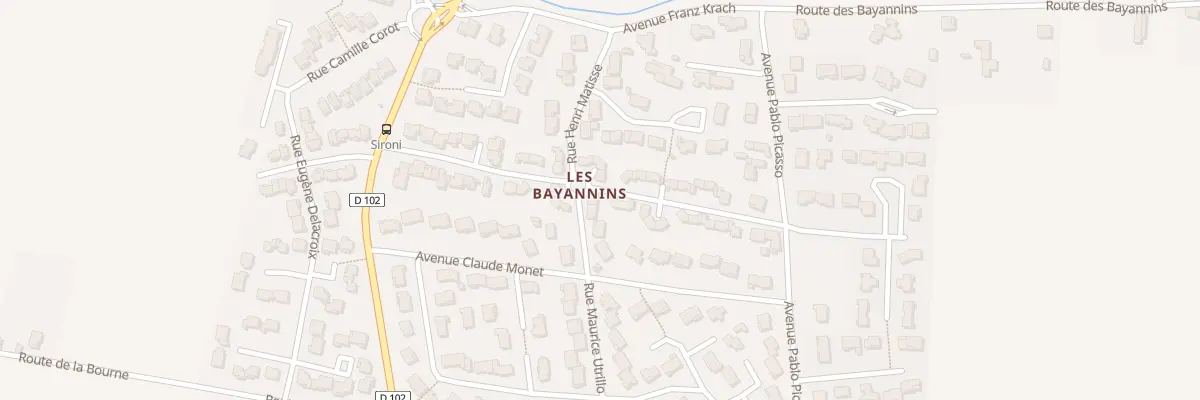 Plan du 15 Rue Henri Matisse à Bourg-de-Péage