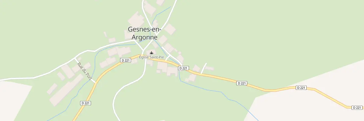 Plan du 5 Rte de Varennes à Gesnes-en-Argonne