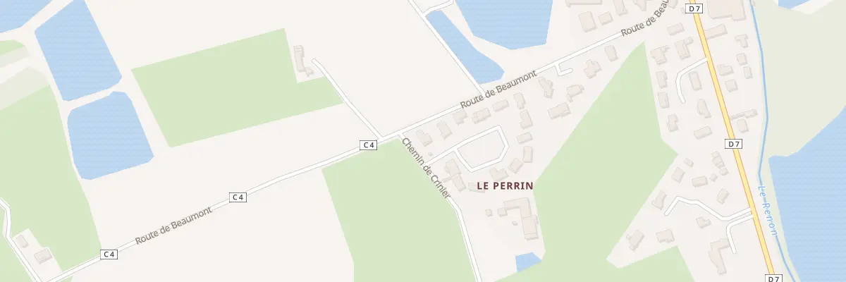 Plan du 15 Lot le Pré de Beaumont à Marlieux