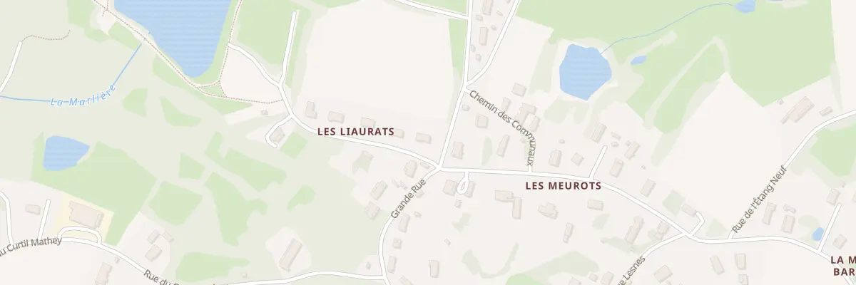 Plan du 15 Imp des Liaurats à Saint-Vincent-en-Bresse
