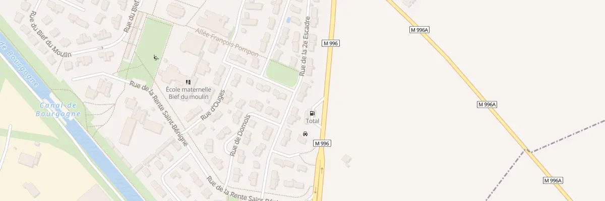 Plan du 22 Rue d’Ouges à Longvic