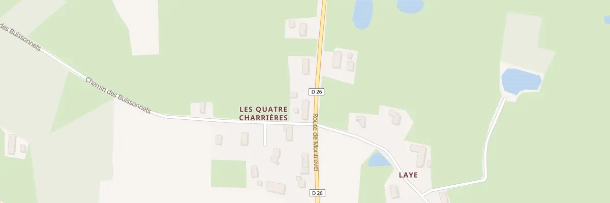 Plan du 629 Rte de Montrevel à Saint-Didier-d’Aussiat