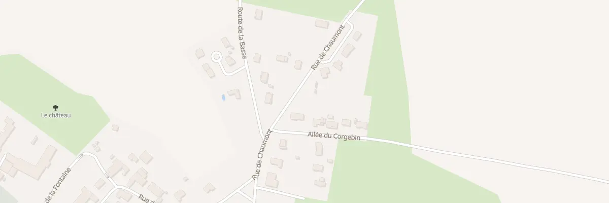 Plan du 1 All du Corgebin à Semoutiers-Montsaon