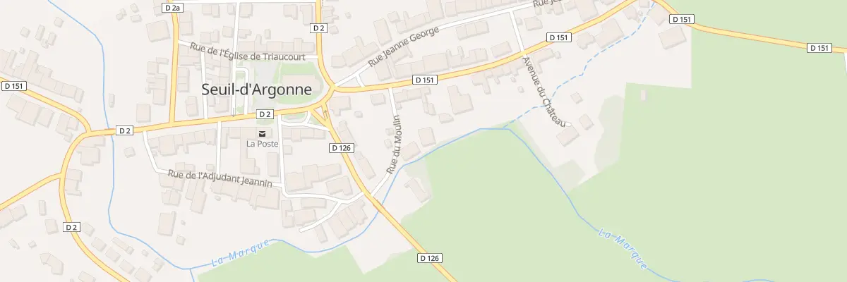 Plan du 1 Rue du Moulin à Seuil-d’Argonne