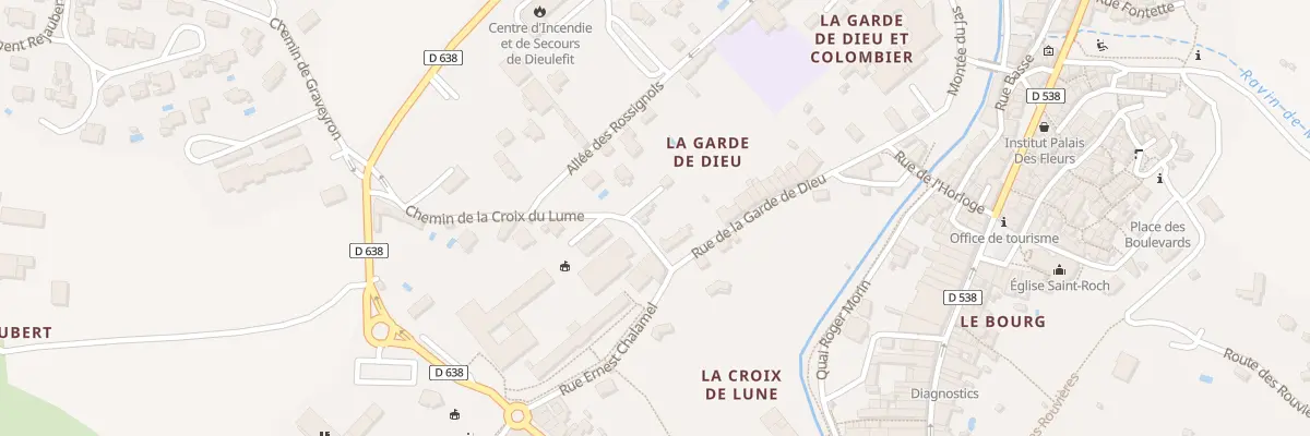 Plan du 2 Che de la Croix du Lune à Dieulefit