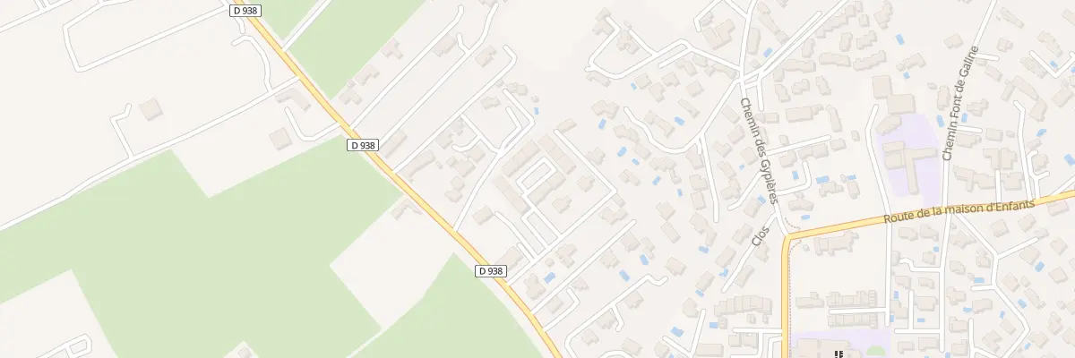 Plan du 1320 Rte de Carpentras à L’Isle-sur-la-Sorgue