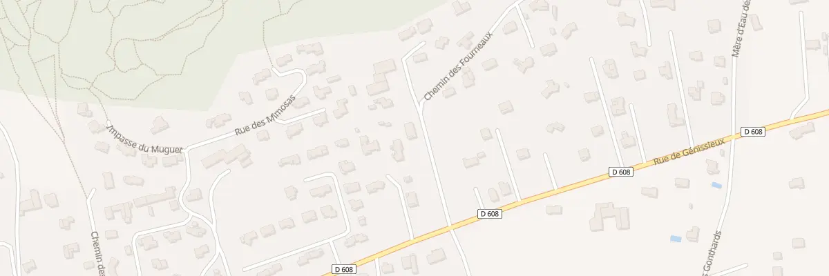 Plan du 3 Che des Fourneaux à Mours-Saint-Eusèbe
