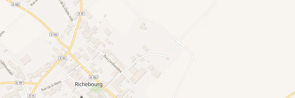 Plan du 5 Rue de la Voie de Chaumont à Richebourg
