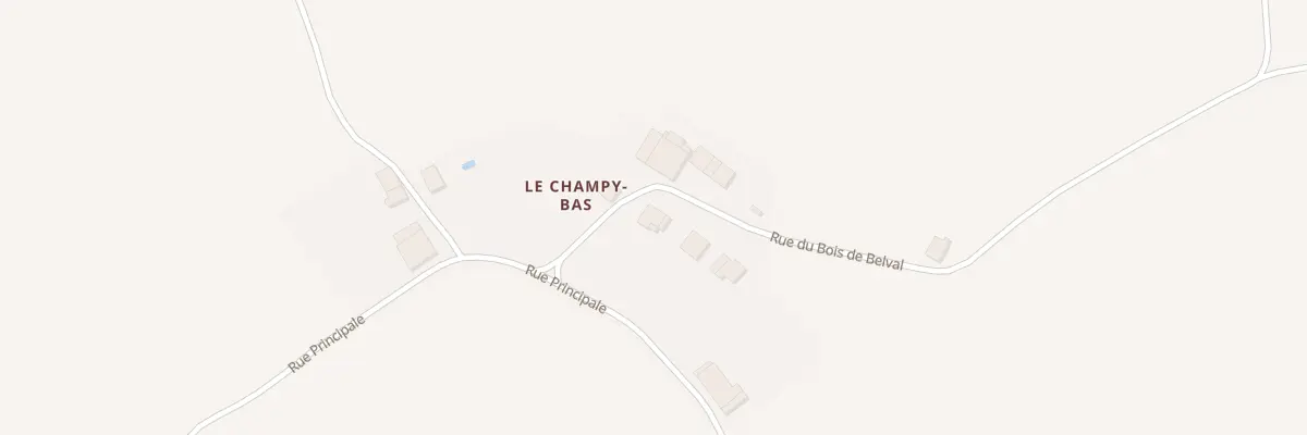 Plan du 22 Rue du Bois de Belval à Nouart