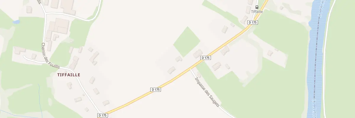 Plan du 2395 Rue Grande Rue à Huilly-sur-Seille