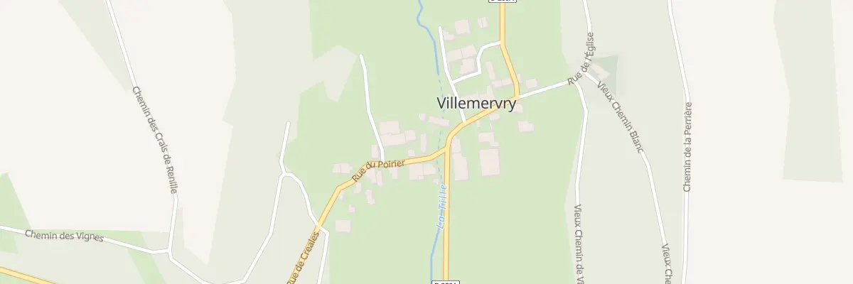 Plan du 2 Rue du Poirier à Vals-des-Tilles