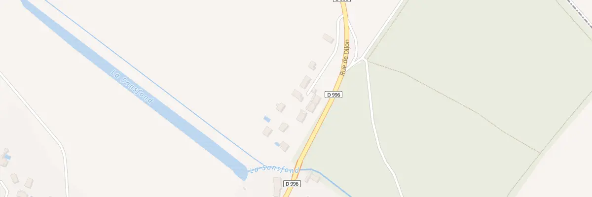 Plan du 50B Rue de Dijon à Saulon-la-Rue