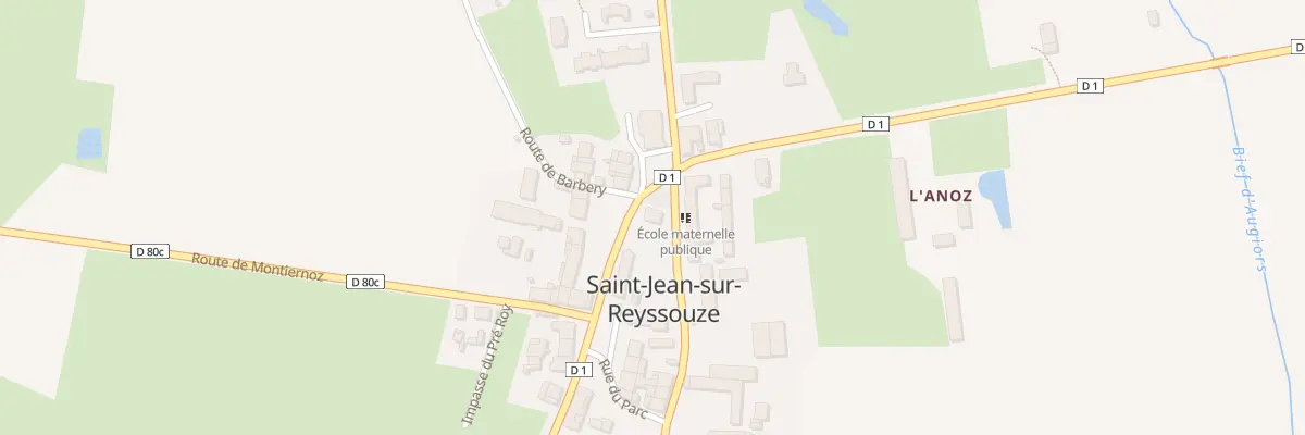 Plan du 5248 Le Bourg à Saint-Jean-sur-Reyssouze