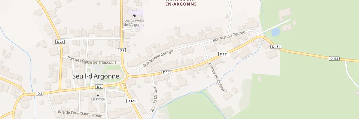 Plan du 9 Rue Auguste Lemaire à Seuil-d’Argonne