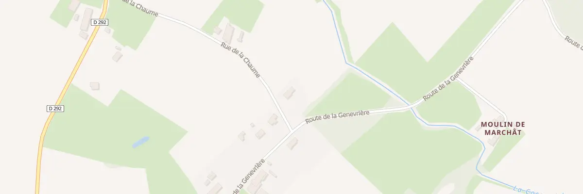 Plan du 2 Rue de la Chaume à Saint-Martin-en-Bresse