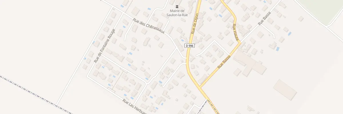 Plan du 1B Rue des Chêneteaux à Saulon-la-Rue