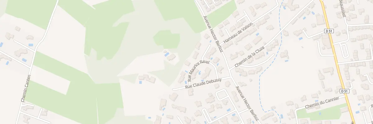 Plan du 5 Rue Maurice Ravel à Vaison-la-Romaine