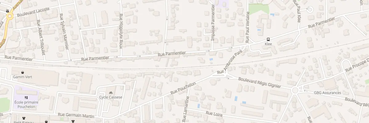 Plan du 42 Rue Parmentier à Romans-sur-Isère