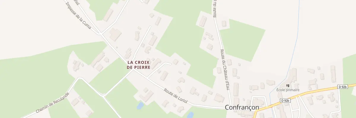 Plan du 66 Imp du Syndicat à Confrançon