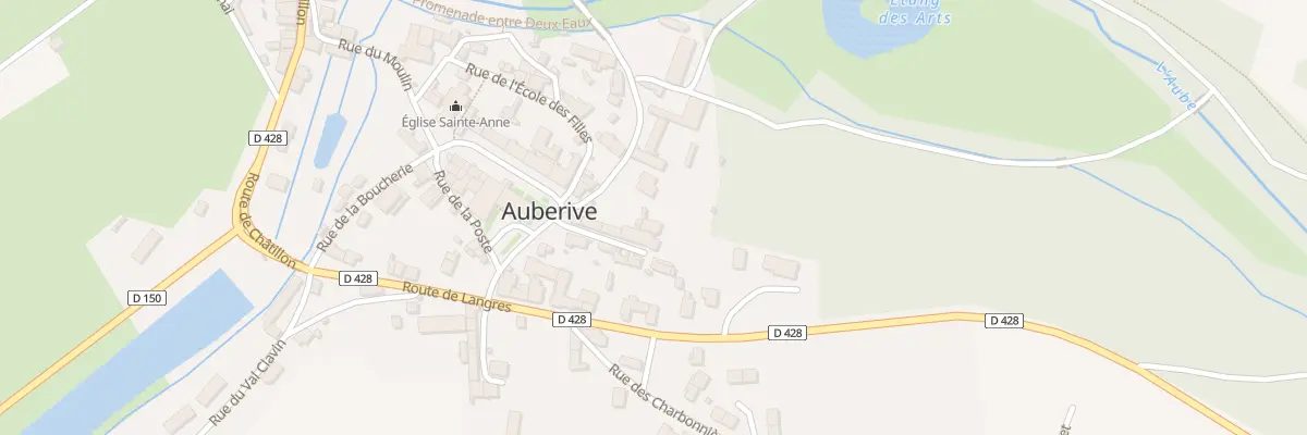 Plan du 2 Cote de l’Abbatiale à Auberive