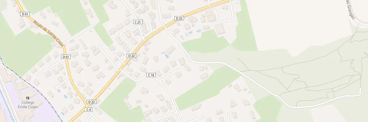 Plan du 170D Che de la Croix Blanche à Dagneux