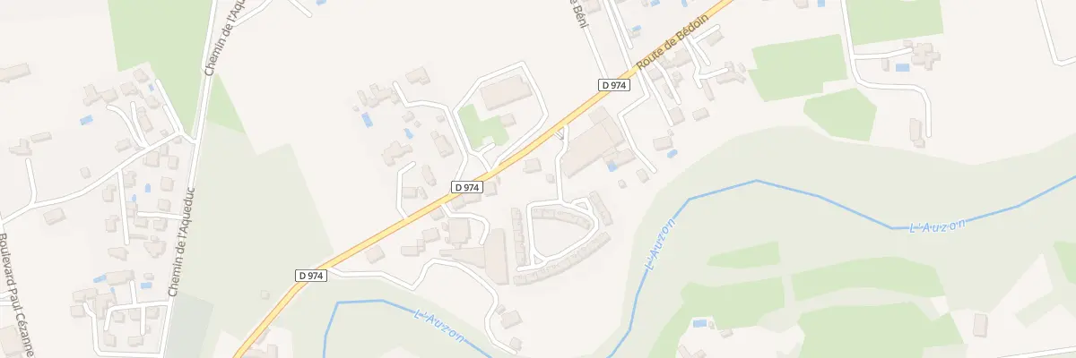 Plan du 540 Rte de Bédoin à Carpentras