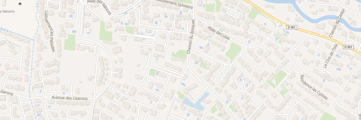 Plan du 224 Che du Bosquet à L’Isle-sur-la-Sorgue