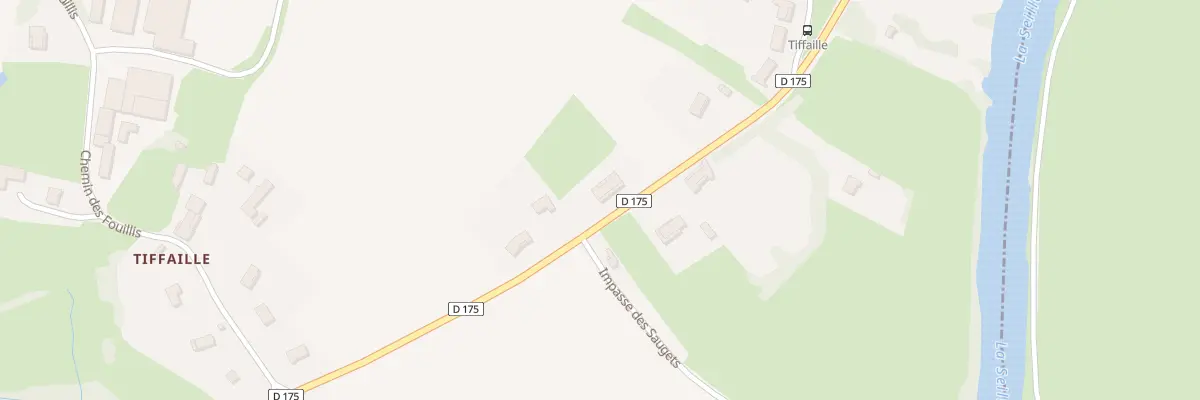 Plan du 2435 Rue Grande Rue à Huilly-sur-Seille