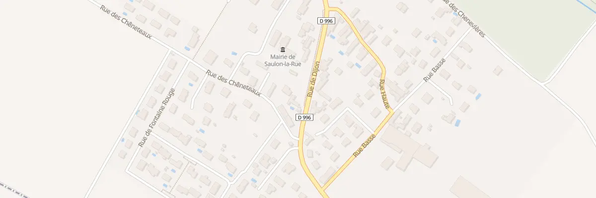Plan du 124 Rue de Dijon à Saulon-la-Rue