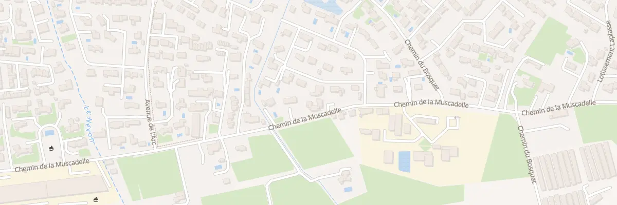 Plan du 875 Che de la Muscadelle à L’Isle-sur-la-Sorgue