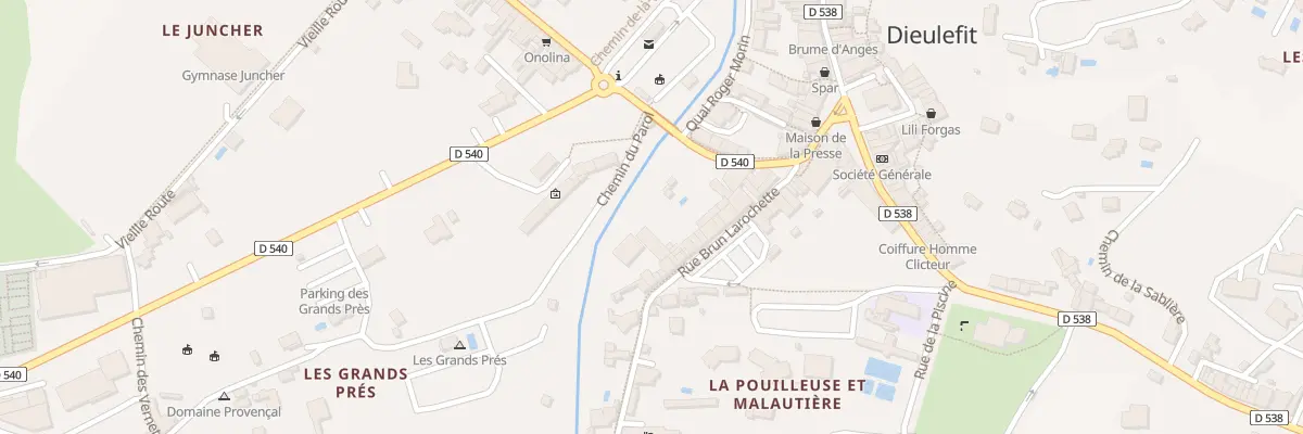 Plan du 18 Rue Brun Larochette à Dieulefit