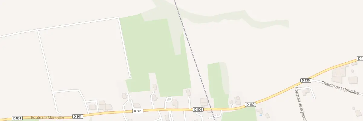 Plan du 1895 Rte de Marcollin à Lens-Lestang