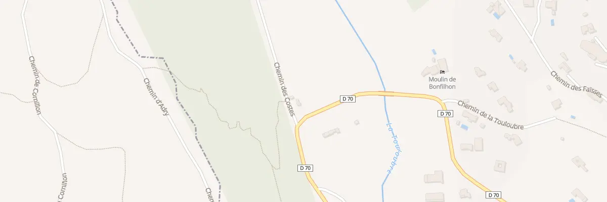 Plan du 5135 Dela La Riviere à Cornillon-Confoux