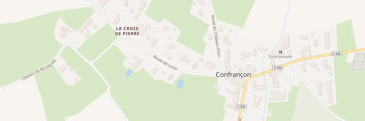 Plan du 178 Rte de Loriol à Confrançon